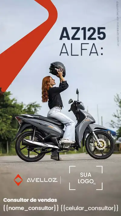 Ambiente C Motociclista Aveloz AZ125 ALFA 2